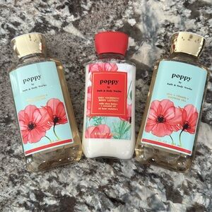 Bath & Body Works Poppy bundle